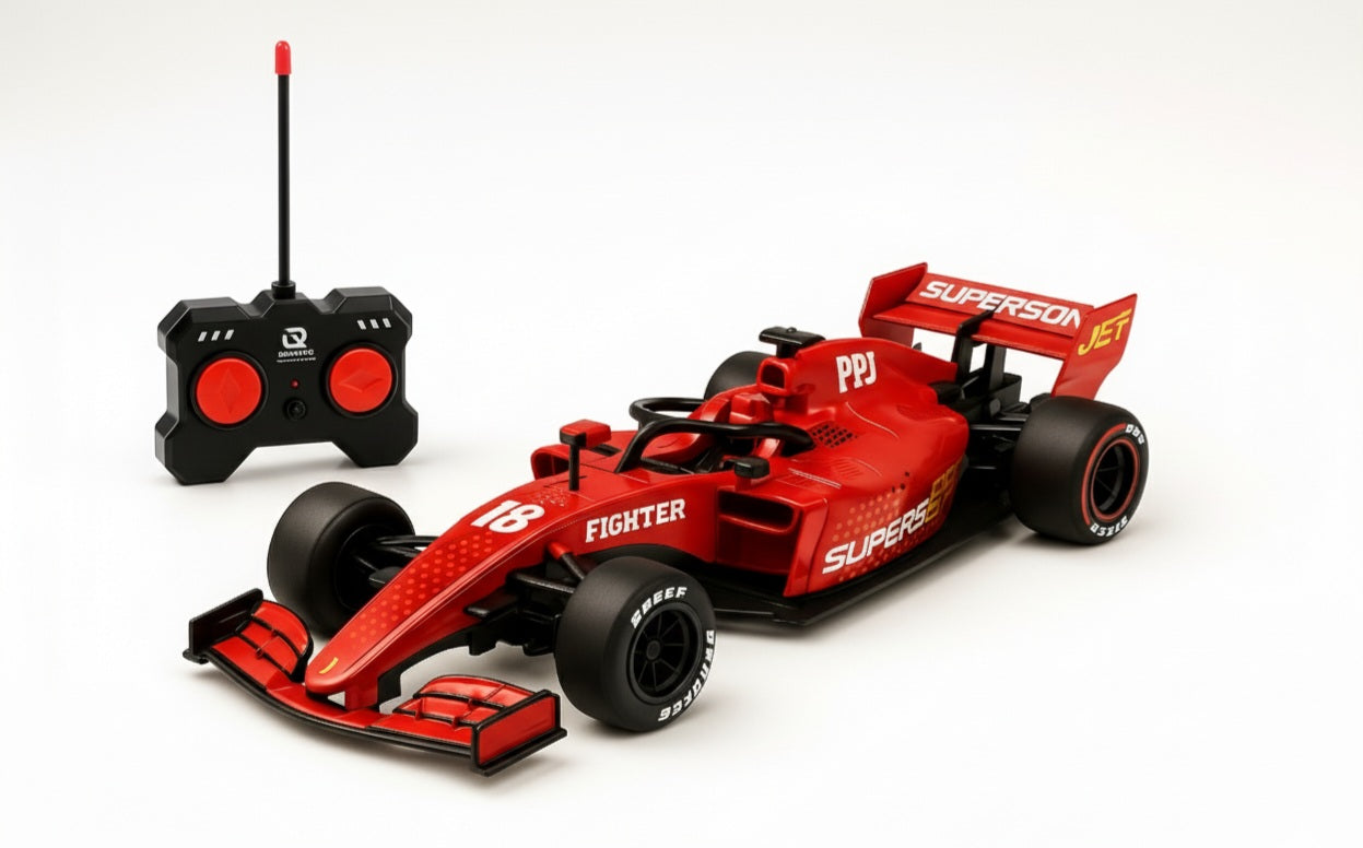 High-Speed F1 Racing Car