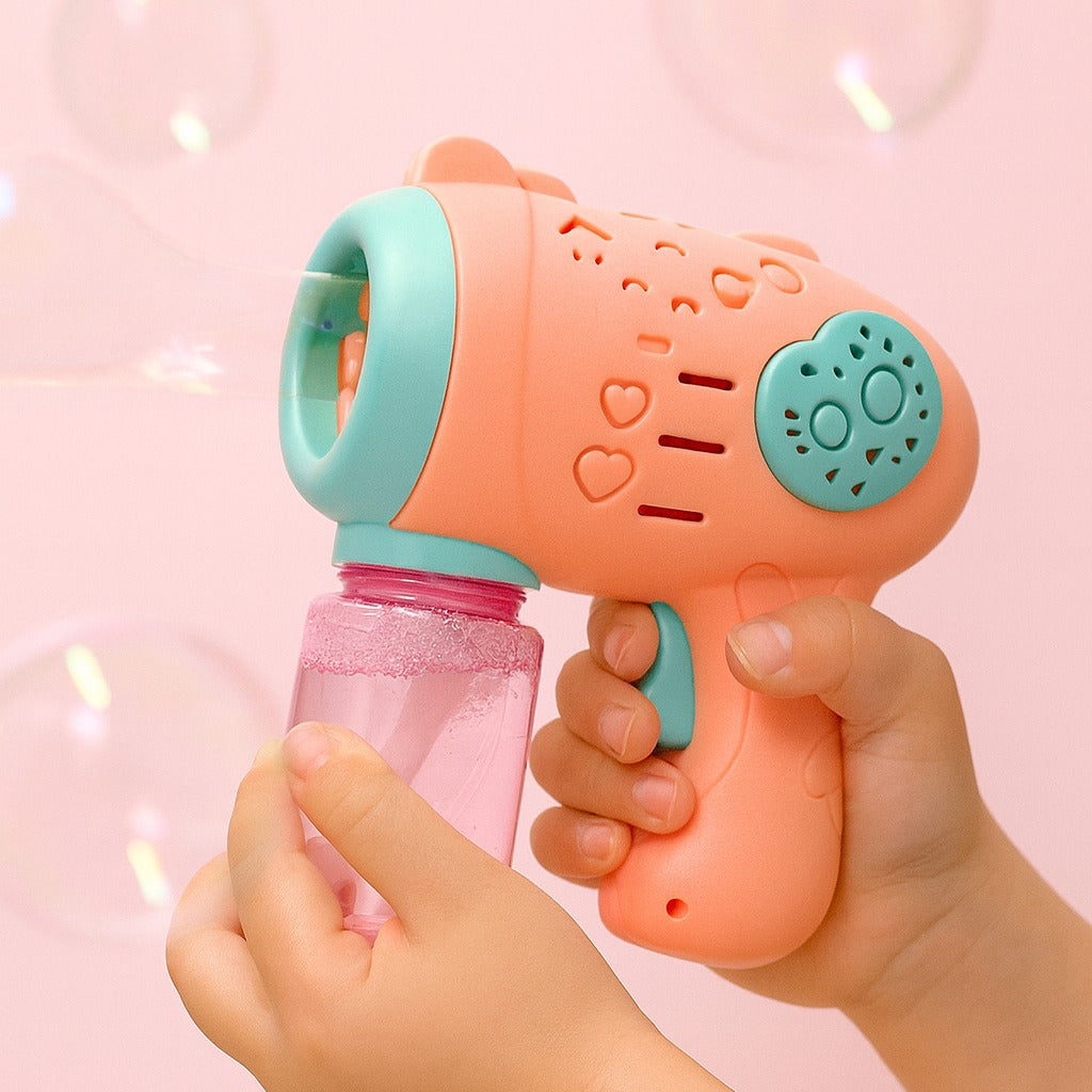 Pastel Bubble Gun Toy