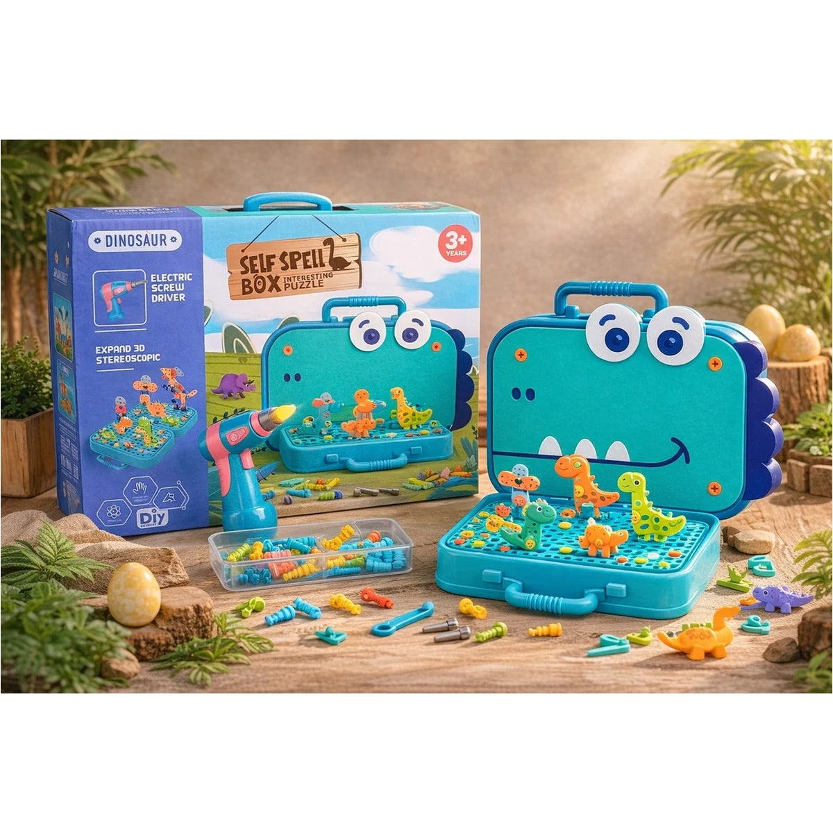 Dinosaur Self Spell Box